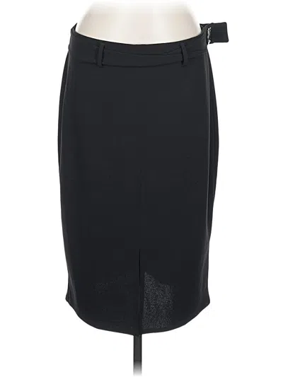 Pre-owned Express Formal Skirt In Black