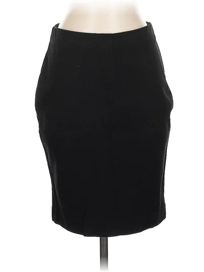Pre-owned Express Formal Skirt In Black