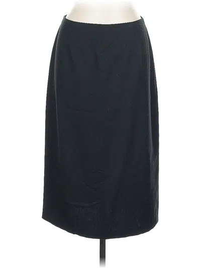 Pre-owned Express Formal Skirt In Black