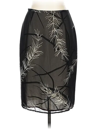 Pre-owned Express Formal Skirt In Black