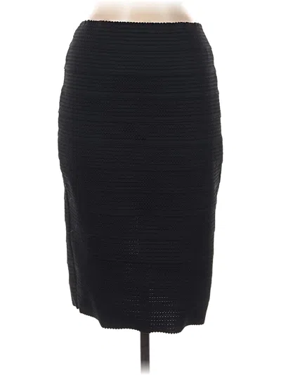 Pre-owned Express Formal Skirt In Black