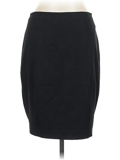 Pre-owned Express Formal Skirt In Black