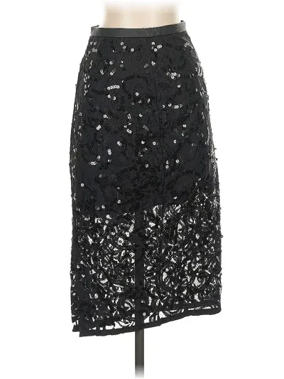 Pre-owned Express Formal Skirt In Black