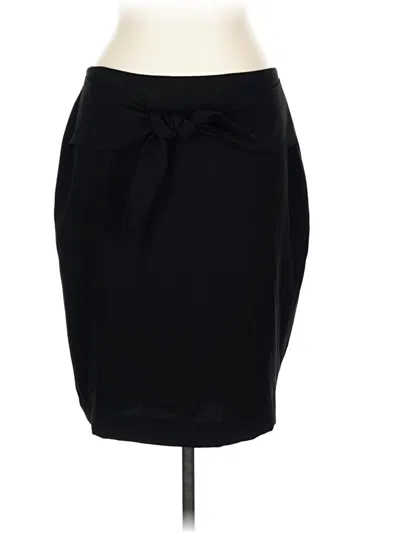Pre-owned Express Formal Skirt In Black