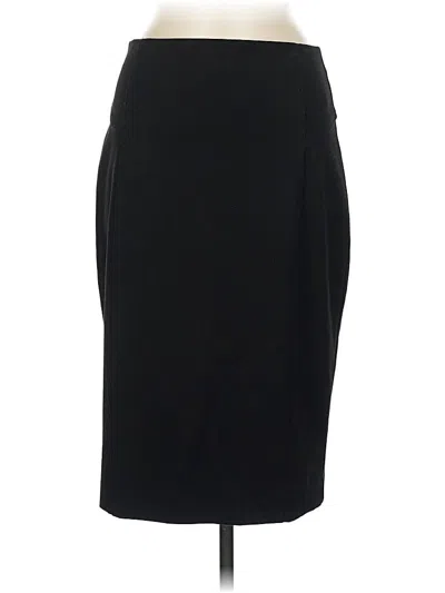 Pre-owned Express Formal Skirt In Black