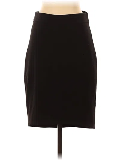 Pre-owned Express Formal Skirt In Black