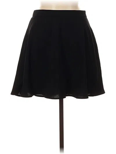 Pre-owned Express Formal Skirt In Black