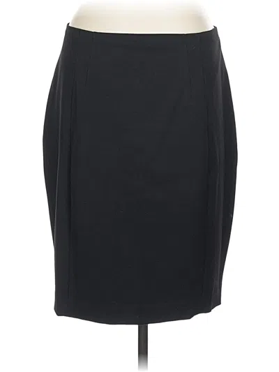 Pre-owned Express Formal Skirt In Black