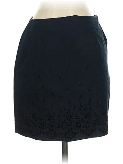 Pre-owned Express Formal Skirt In Black
