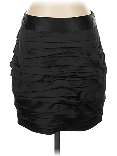 Pre-owned Express Formal Skirt In Black
