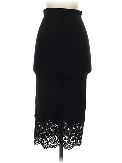 Pre-owned Express Formal Skirt In Black