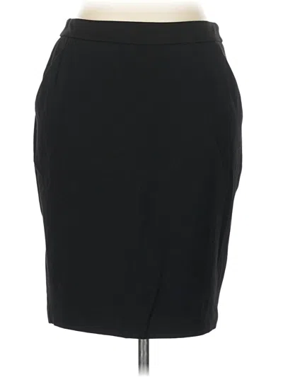 Pre-owned Express Formal Skirt In Black