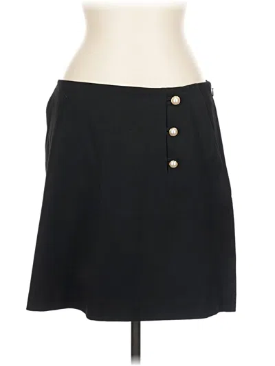 Pre-owned Express Formal Skirt In Black