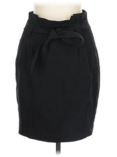 Pre-owned Express Formal Skirt In Black