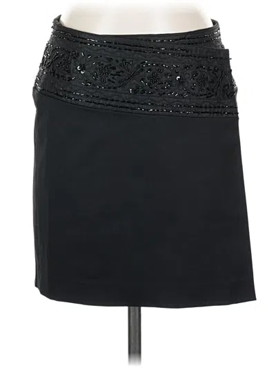 Pre-owned Express Formal Skirt In Black