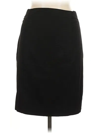 Pre-owned Express Formal Skirt In Black