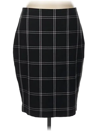 Pre-owned Express Formal Skirt In Black