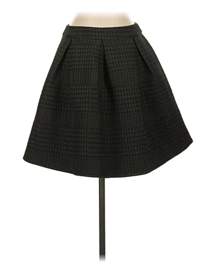 Pre-owned Express Formal Skirt In Black