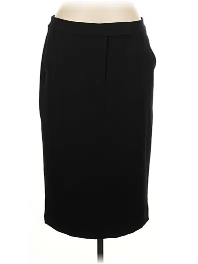 Pre-owned Express Formal Skirt In Black