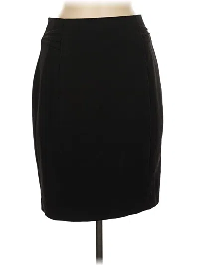 Pre-owned Express Formal Skirt In Black