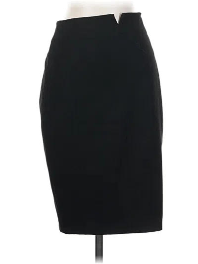 Pre-owned Express Formal Skirt In Black