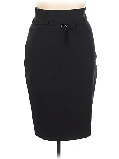 Pre-owned Express Formal Skirt In Black