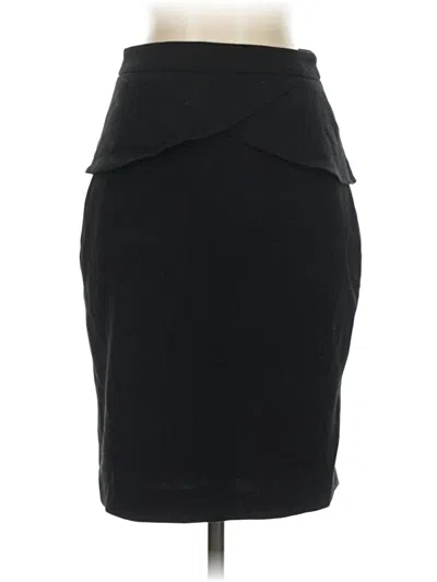 Pre-owned Express Formal Skirt In Black