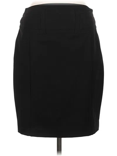 Pre-owned Express Formal Skirt In Black