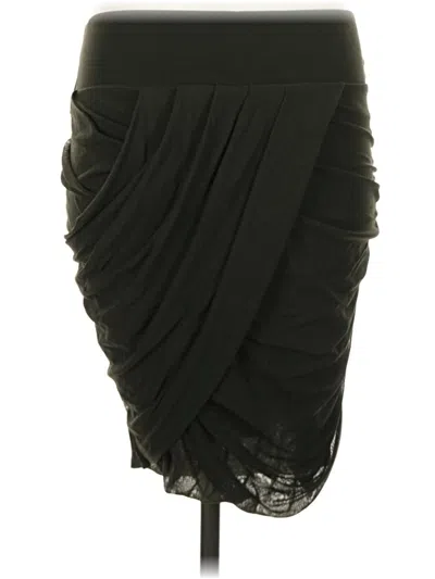 Pre-owned Express Formal Skirt In Black