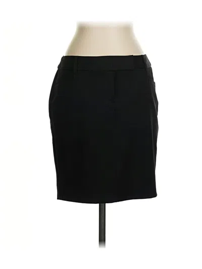Pre-owned Express Formal Skirt In Black
