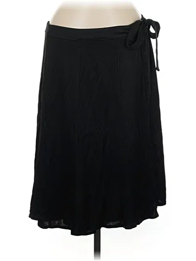 Pre-owned Express Formal Skirt In Black