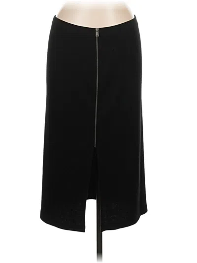 Pre-owned Express Formal Skirt In Black