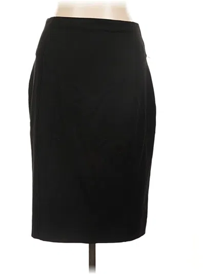 Pre-owned Express Formal Skirt In Black