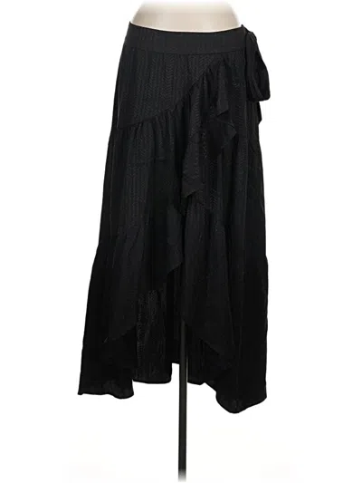 Pre-owned Express Formal Skirt In Black
