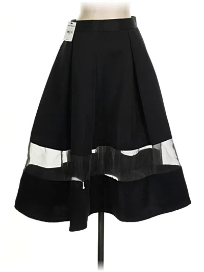 Pre-owned Express Formal Skirt In Black