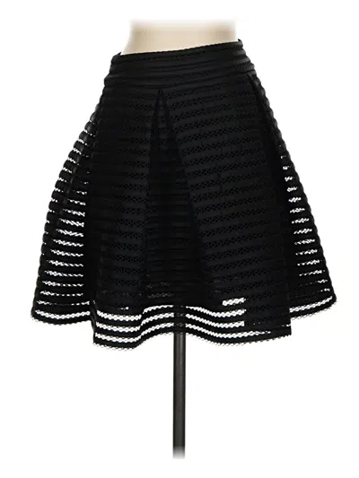 Pre-owned Express Formal Skirt In Black