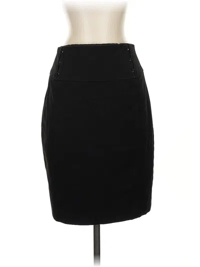 Pre-owned Express Formal Skirt In Black
