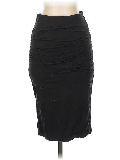 Pre-owned Express Formal Skirt In Black