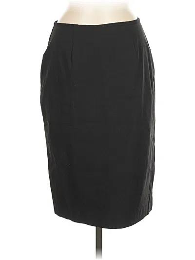 Pre-owned Express Formal Skirt In Black