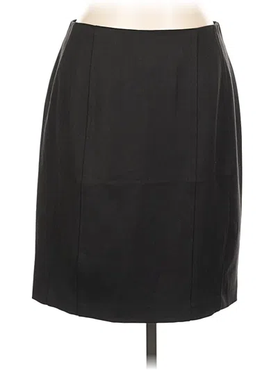 Pre-owned Express Formal Skirt In Black