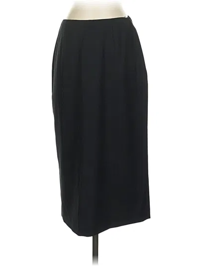 Pre-owned Express Formal Skirt In Black