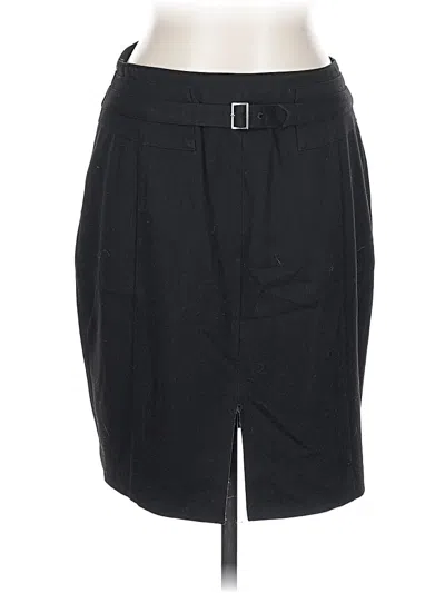 Pre-owned Express Formal Skirt In Black