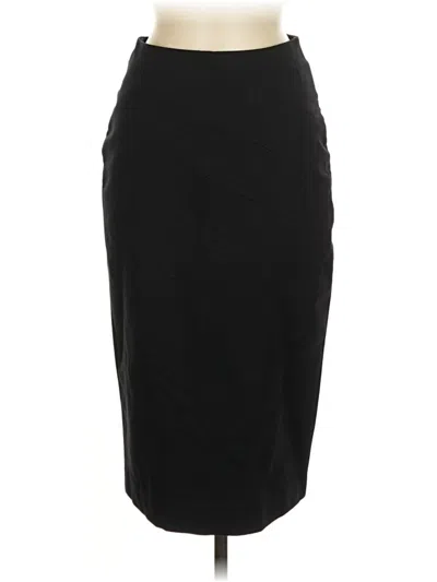 Pre-owned Express Formal Skirt In Black