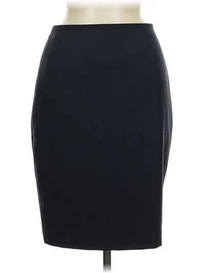 Pre-owned Express Formal Skirt In Black