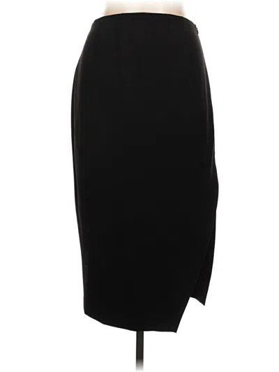 Pre-owned Express Formal Skirt In Black
