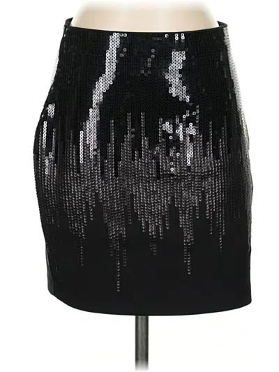 Pre-owned Express Formal Skirt In Black
