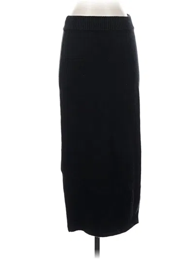Pre-owned Express Formal Skirt In Black