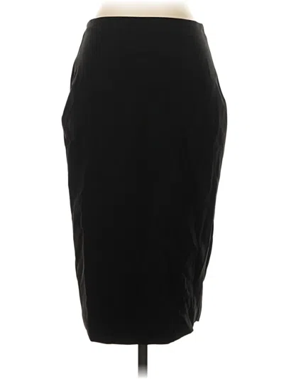Pre-owned Express Formal Skirt In Black