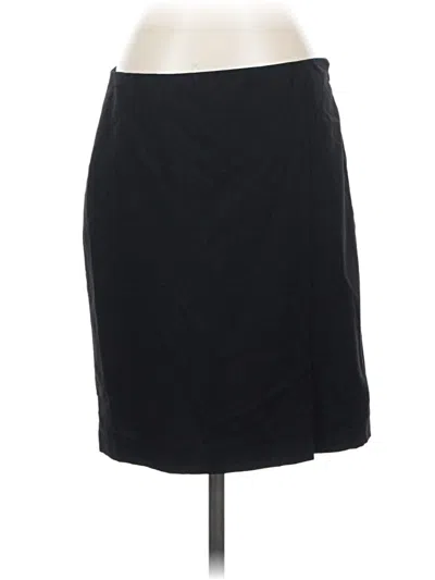 Pre-owned Express Formal Skirt In Black