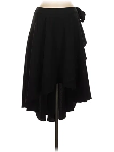 Pre-owned Express Formal Skirt In Black